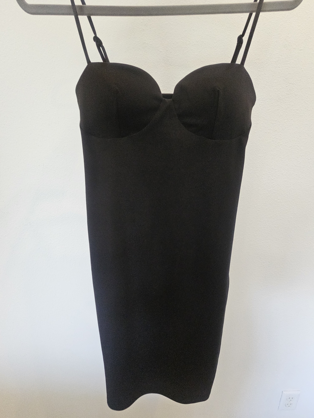 Express Black Sleeveless Bodycon Dress